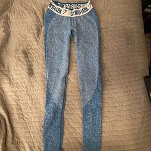 Blue Gymshark Flex Leggings
